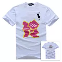 ralph lauren 2012 t-shirt london olympic pas cher mode white black